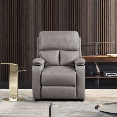 Manolo Fabric Sofabed + Mystic 1 Seater Recliner-Combo