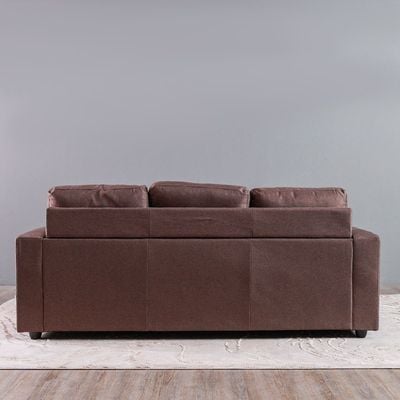 Lara 3-Seater Fabric Left & Right Reversible Corner Sofa