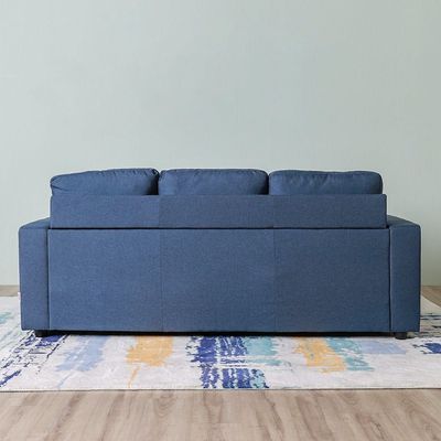 Lara 3-Seater Fabric Left & Right Reversible Corner Sofa