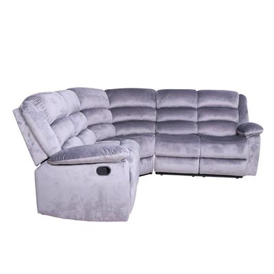 Mossimo Sectional Fabric Corner Recliner - Grey