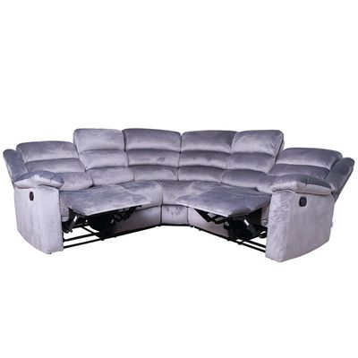 Mossimo Sectional Fabric Corner Recliner - Grey