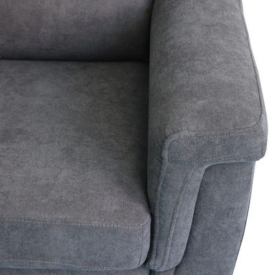 Sky Reversible L/R Fabric Corner Sofa - Grey