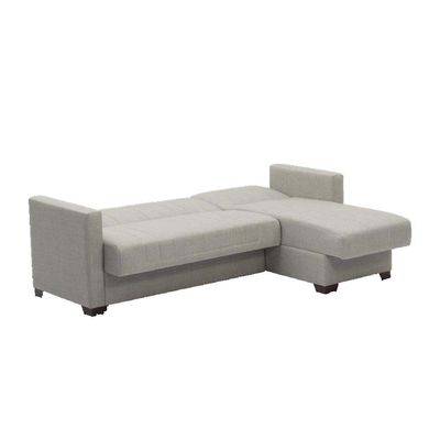 Oasis 3-Seater Fabric Corner Sofa Bed with Storage