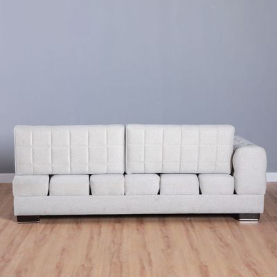 New Beta Fabric Corner Sectional Sofa-Beige