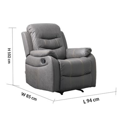 Adric 1-Seater Faux Leather Recliner