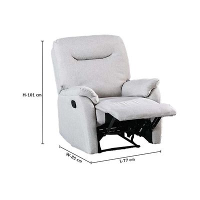 Burlington 1-Seater Fabric Recliner