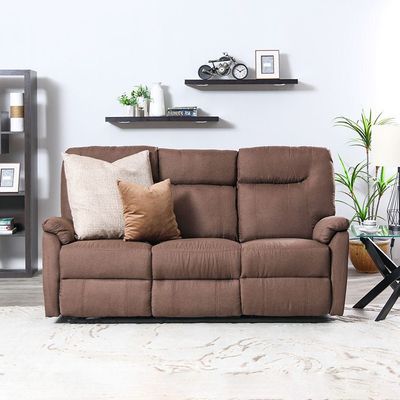 Burlington 3-Seater Fabric Recliner