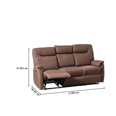 Burlington 3-Seater Fabric Recliner