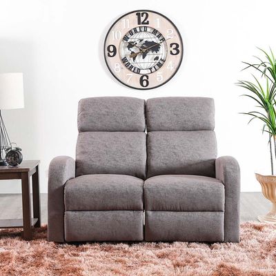 Verona 3+2+1 Seater Manual Fabric Recliner Set- Brown