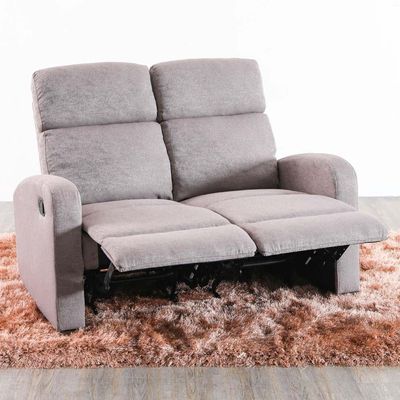 Verona 3+2+1 Seater Manual Fabric Recliner Set- Brown