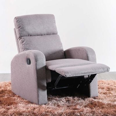 Verona 3+2+1 Seater Manual Fabric Recliner Set- Brown