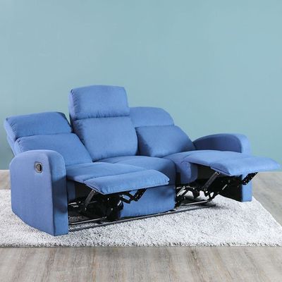 Verona 3-Seater Fabric Recliner