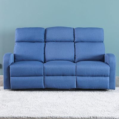 Verona 3-Seater Fabric Recliner