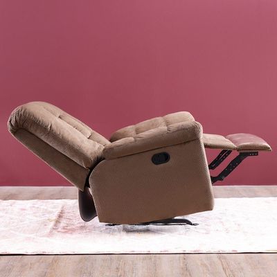 V2 Simone 1-Seater Fabric Recliner Sofa