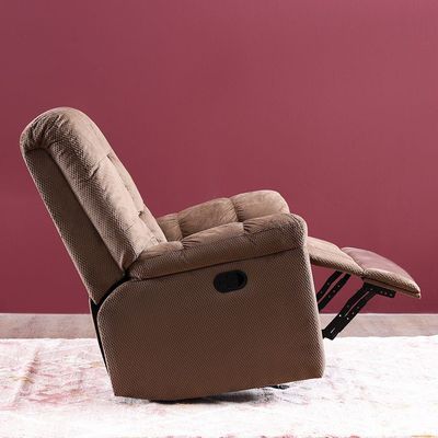 V2 Simone 1-Seater Fabric Recliner Sofa