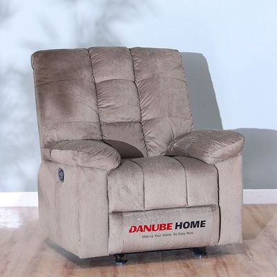 V2 Simone 1-Seater Fabric Recliner Sofa