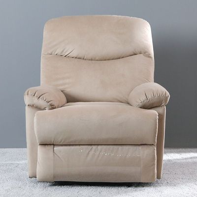 Benedict 1-Seater Fabric Recliner - Mocha