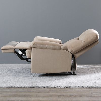 Benedict 1-Seater Fabric Recliner - Mocha