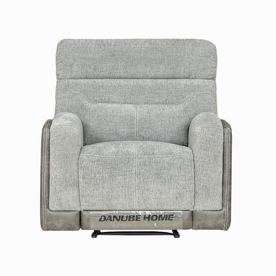 Holden 3+2+1 Seater Fabric Recliner Set - Grey