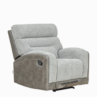 Holden 1 Seater Fabric Recliner - Grey
