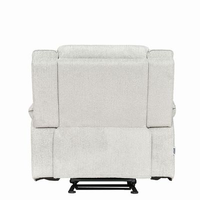 Sawyer 3+2+1 Seater Fabric Recliner Set W/ Glider - L.Grey