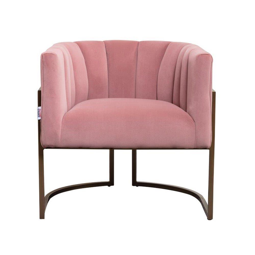 Pink deals fabric chair