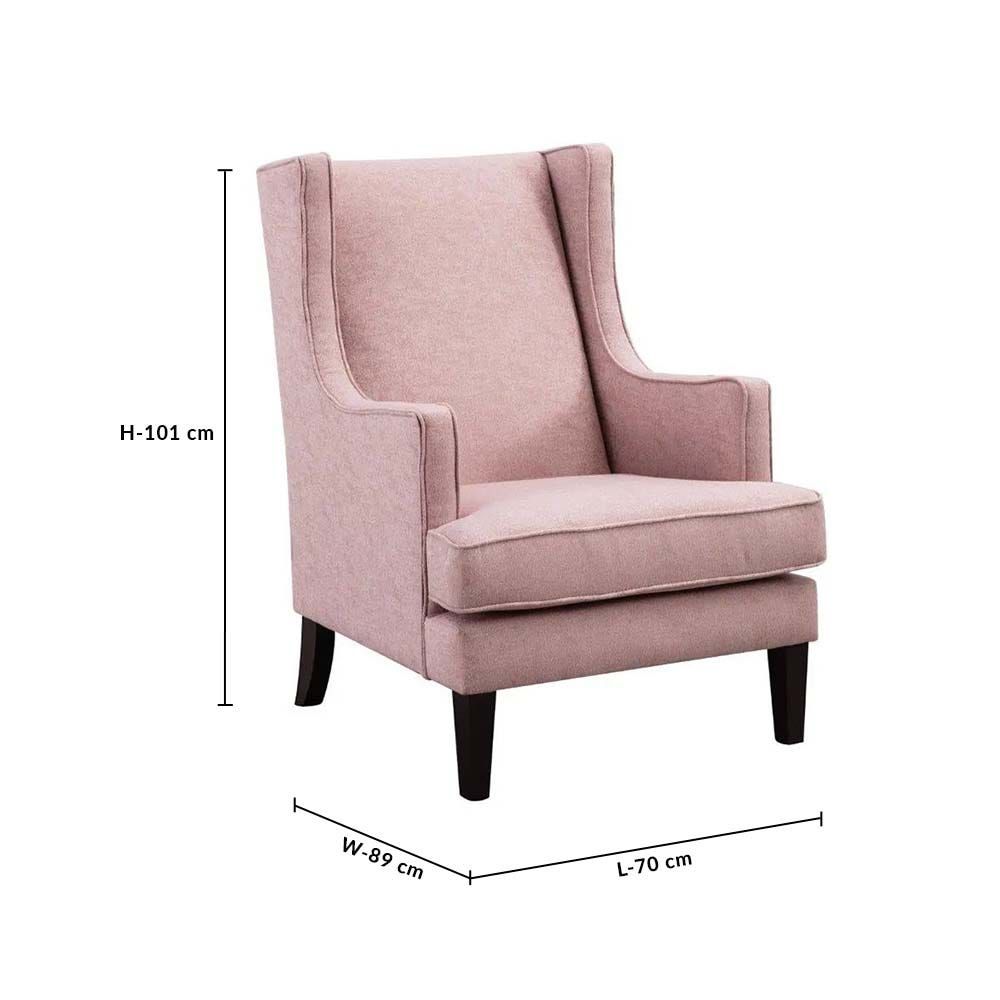 Arm chairs online pink