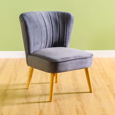 Gord Fabric Accent Chair - Grey