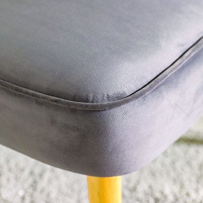 Gord Fabric Accent Chair - Grey