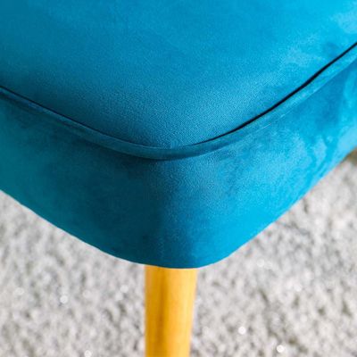 Gord Fabric Accent Chair - Deep Teal