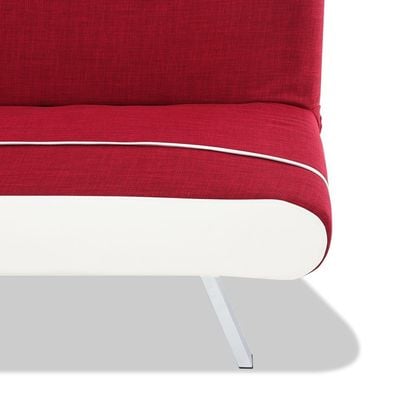 Victory Fabric Sofa Bed - Red