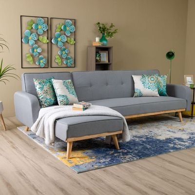 Hyacinth 3-Seater Fabric Sofa Bed