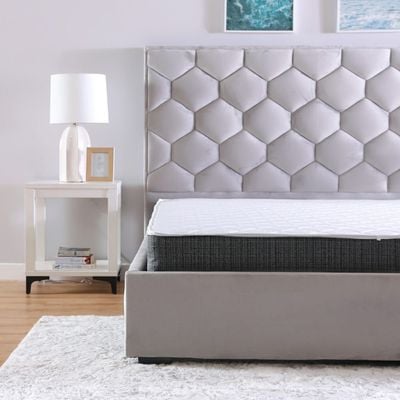 Marhaba Bonnell Spring Medium Firm Single Mattress- 120x200x20 cm - 5 Years Warranty