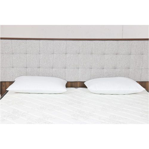 Sleep Bonnell Spring Medium Firm Queen Mattress with 2 Pillow Free - 160x200x21 cm - With 5-Year Warranty