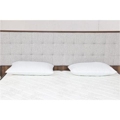 Sleep Bonnell Spring Medium Firm King Mattress with 2 Pillow Free - 180x210x21 cm - With 5-Year Warranty