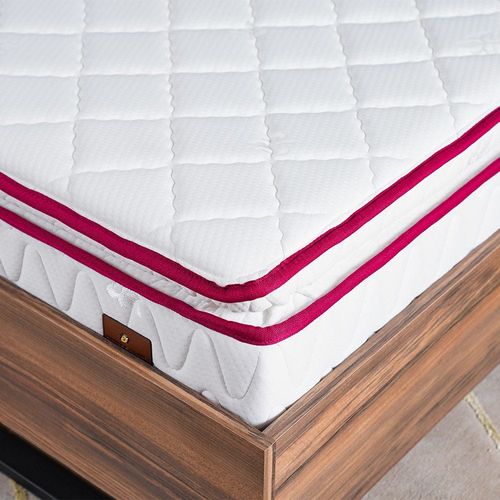 Cozy Pillow Top Foam Firm Queen Mattress - 150x200x23 cm - With 5-Year Warranty