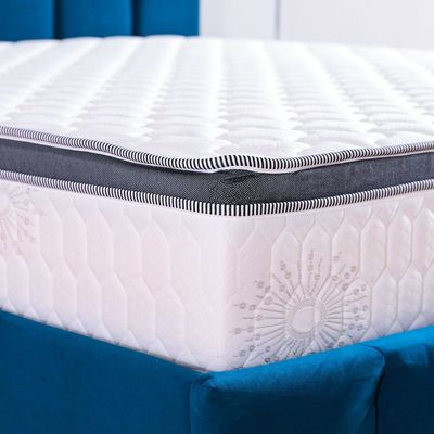 Snooze Pocket Spring Euro Top Medium Firm Single Mattress - 90x190x25 cm - With 5-Year Warranty