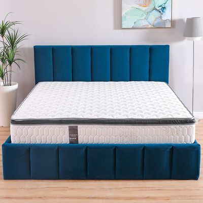 Snooze Pocket Spring Euro Top Medium Firm Queen Mattress - 150x200x25 cm - With 5-Year Warranty