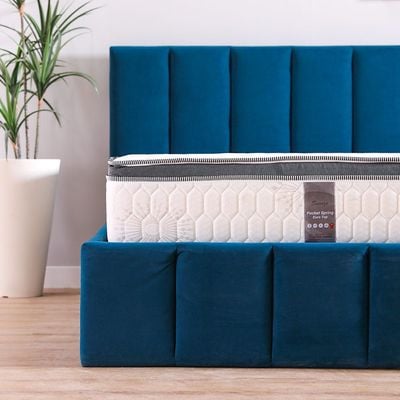 Snooze Pocket Spring Euro Top Medium Firm Queen Mattress - 150x200x25 cm - With 5-Year Warranty