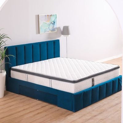 Snooze Pocket Spring Euro Top Medium Firm Queen Mattress - 150x200x25 cm - With 5-Year Warranty