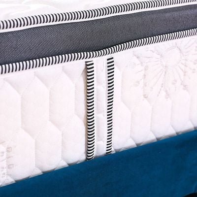 Snooze Pocket Spring Euro Top Medium Firm Queen Mattress - 150x200x25 cm - With 5-Year Warranty