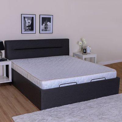 Fiesta Foam Encased Bonnell Spring Medium Firm King Mattress - 180x200x20 cm - With 5-Year Warranty