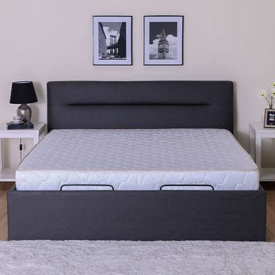 Fiesta Foam Encased Bonnell Spring Medium Firm King Mattress - 180x200x20 cm - With 5-Year Warranty