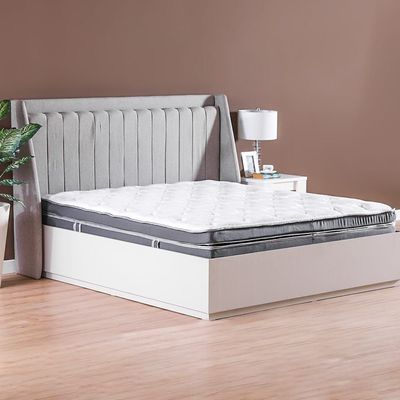 Euro Pocket Spring & Visco Latex Queen Mattress - 150x200x34 cm - With 10-Year Warranty