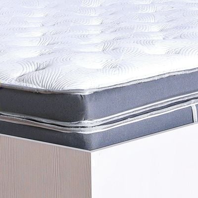 Euro Pocket Spring & Visco Latex Queen Mattress - 150x200x34 cm - With 10-Year Warranty