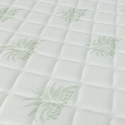 Aloe Vera Pocket Spring Single Mattress -  90x190x25 cm - With 7-Year Warranty