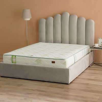 Aloe Vera Pocket Spring Queen Mattress - 150x200x25 cm - With 7-Year Warranty