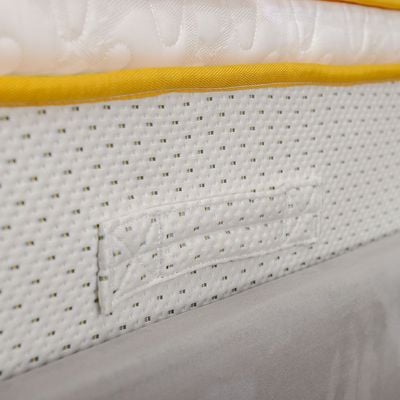 Latex Pillow Top Pocket Spring Queen Mattress - 150x200x30 cm - With 15-Year Warranty