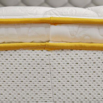 Latex Pillow Top Pocket Spring Queen Mattress - 150x200x30 cm - With 15-Year Warranty