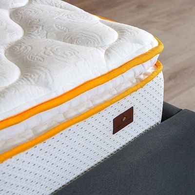 Latex Pillow Top Pocket Spring Customizable Mattress - 30 cm